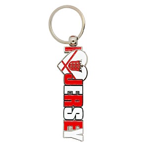 I Heart Metal Keyring Thumbnail