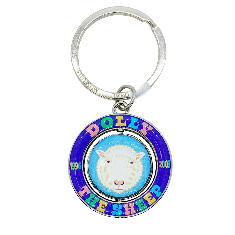 Colour Printed Spinner Keyring