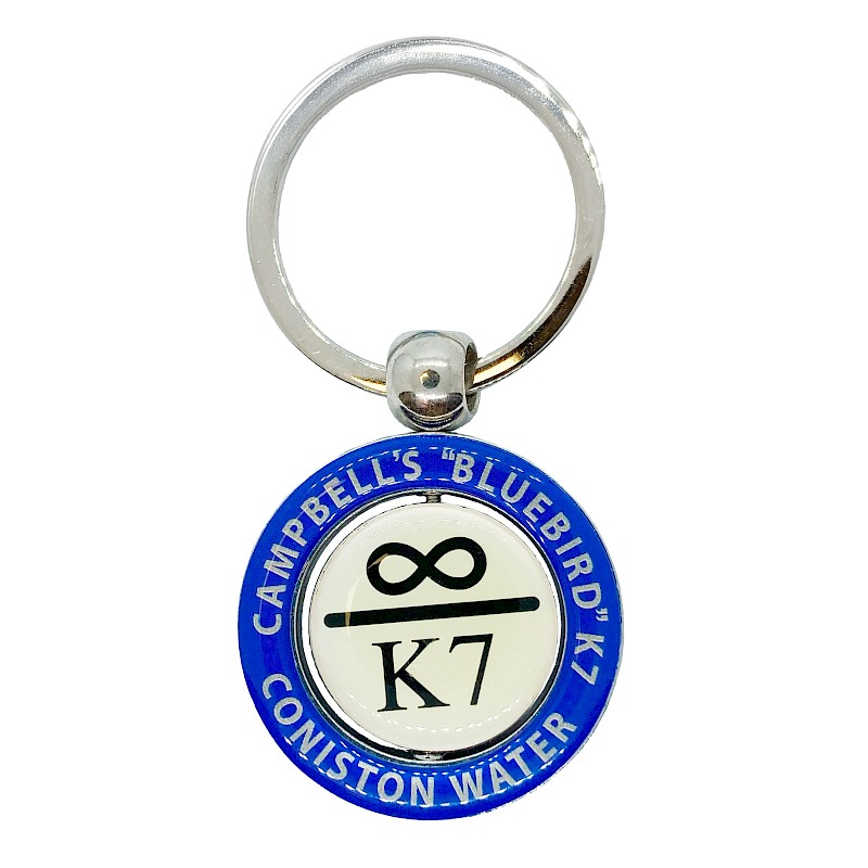 Colour Printed Spinner Keyring