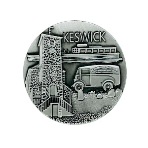 Pewter Fridge Magnet Thumbnail