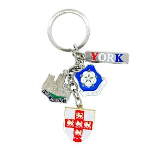 4 Charm Stamped Keyring Thumbnail