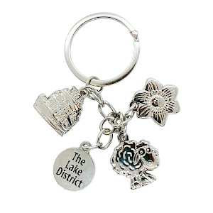 4 Charm Silver Keyring Thumbnail