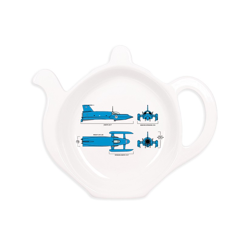 The Ruskin Museum Bluebird - Bone China Tea Bag Rest