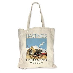 5oz Tote Bag - Hastings Fishermen's Museum Thumbnail