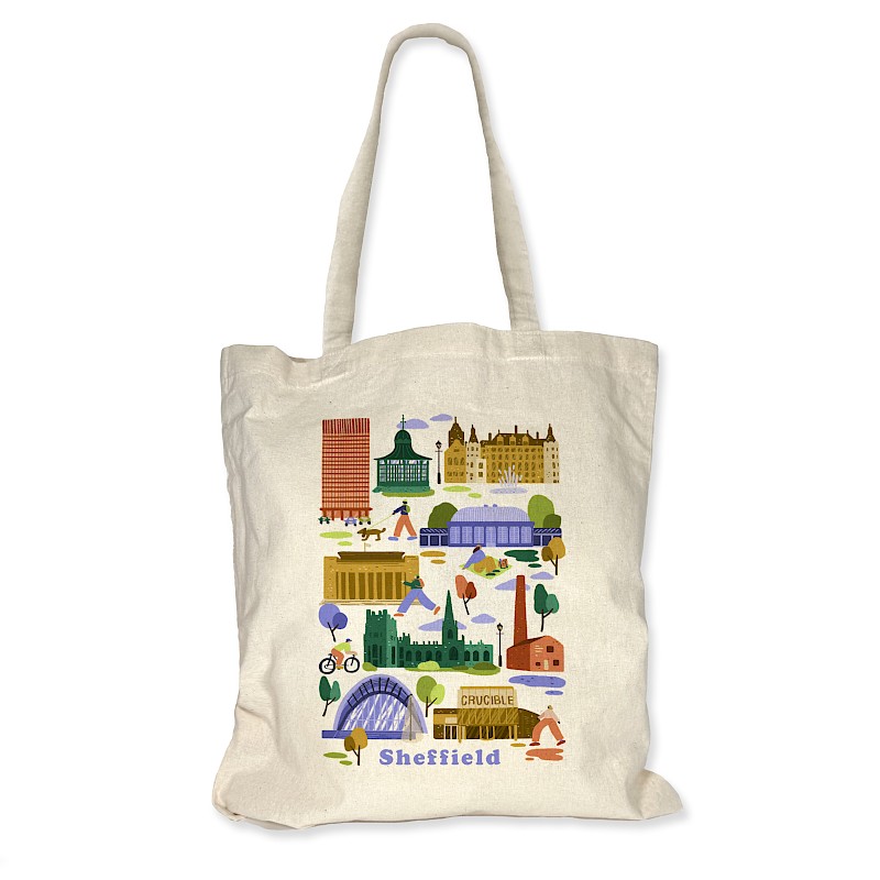 5oz Tote Bag - Sheffield Your World