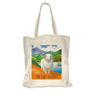 5oz Tote Bag - The Lake District Sheep Thumbnail